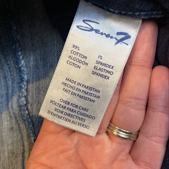 Woman’s SEVEN7 skinny jeans - Picture 4 of 5